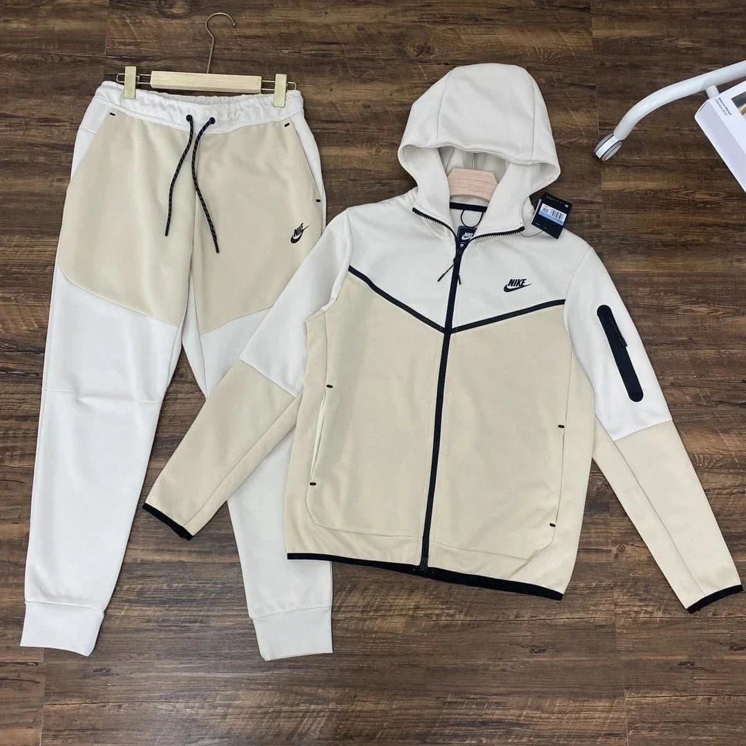 Nike Track Pants Solid White — NK-14
