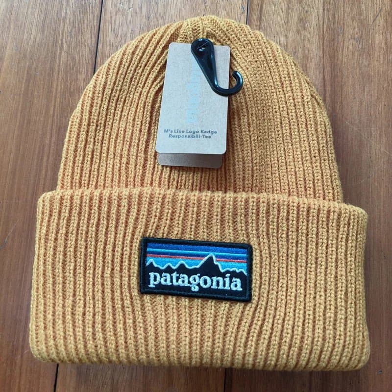 Arc'teryx Logo Beanie Ribbed Cuff — 姜黄色