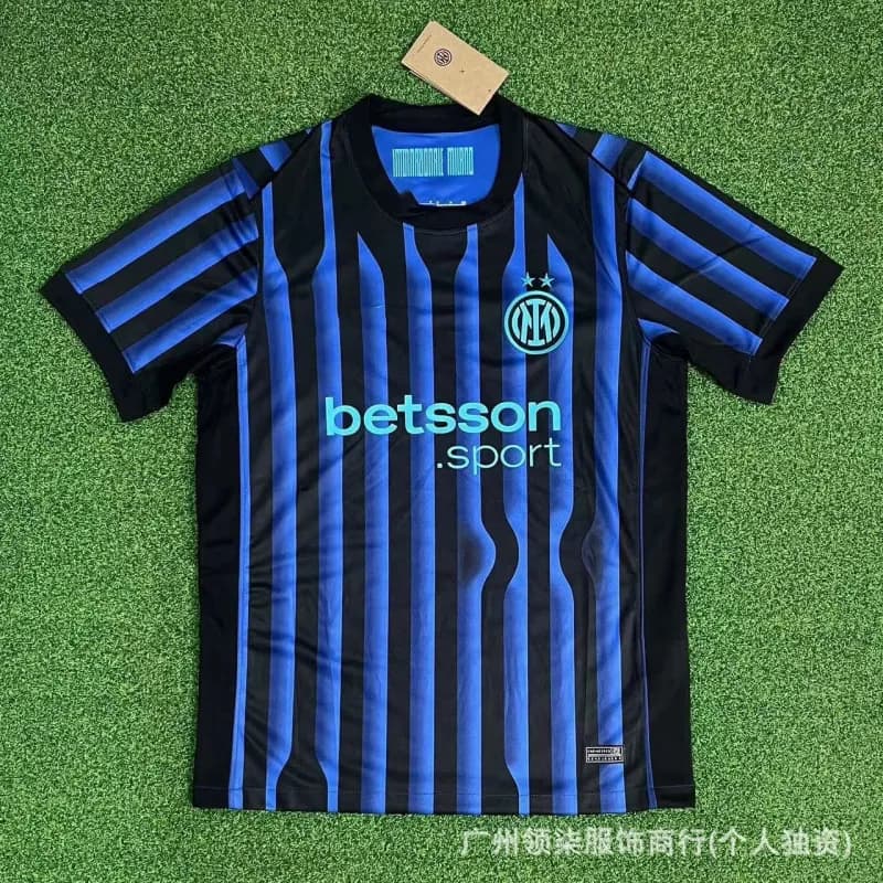 Football Jersey Club Home/Away Third Kits — 2526国米主场