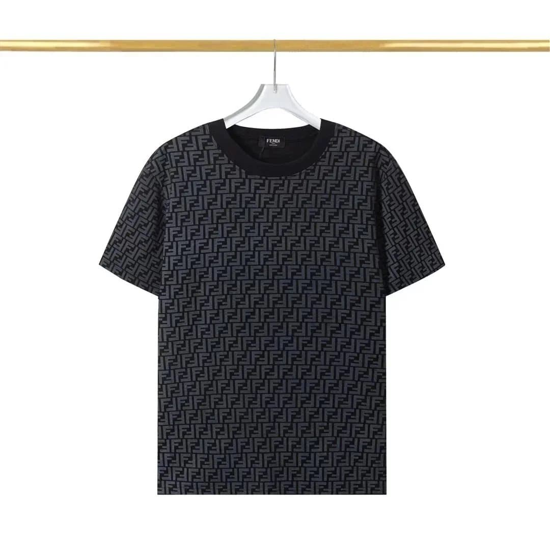 Fendi FF Logo T-Shirt All-Over Print