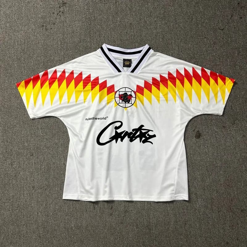 Corteiz V-Neck Jersey Triangle Pattern