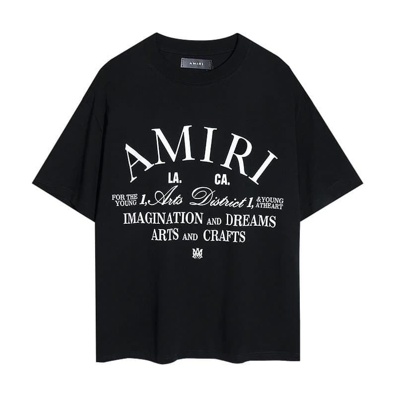 Graphic Tee Amiri Script 22 — 2015黑色