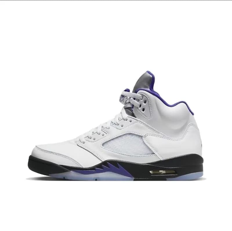 Air Jordan 5 Laney — 白黑紫