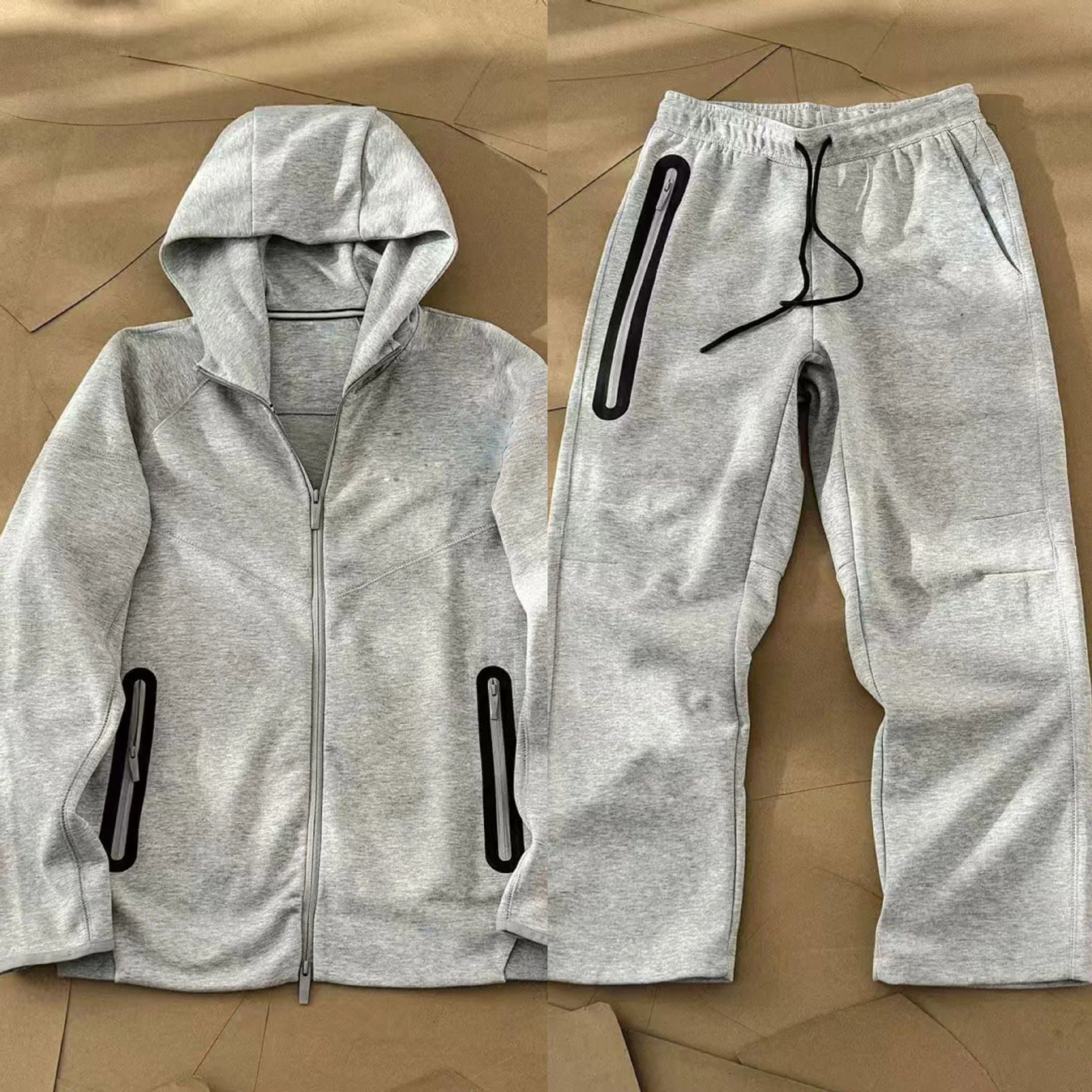 Nike Crewneck Sweatshirt Solid Color — 灰色2