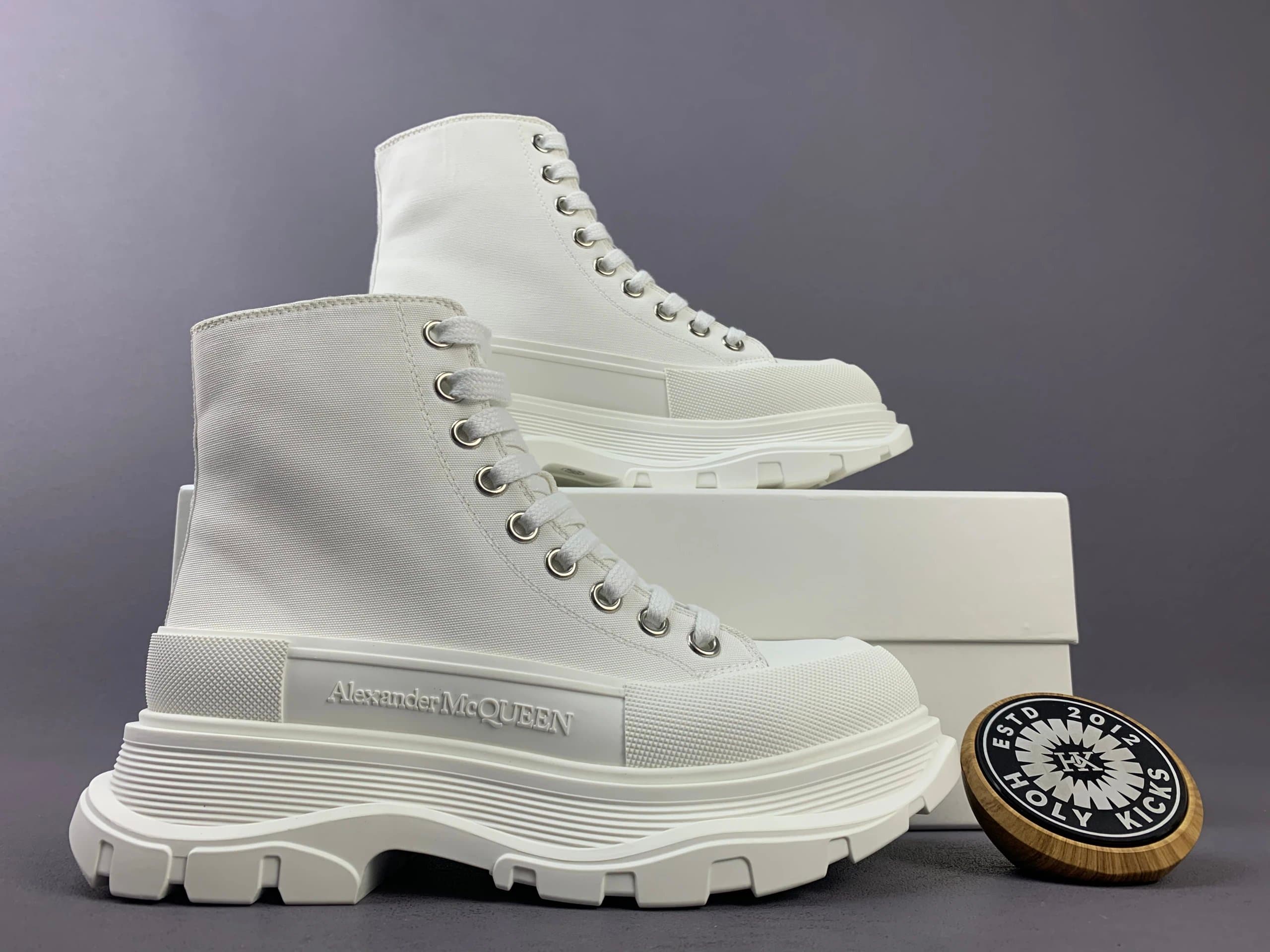 Alexander McQueen Oversized Sneaker All White