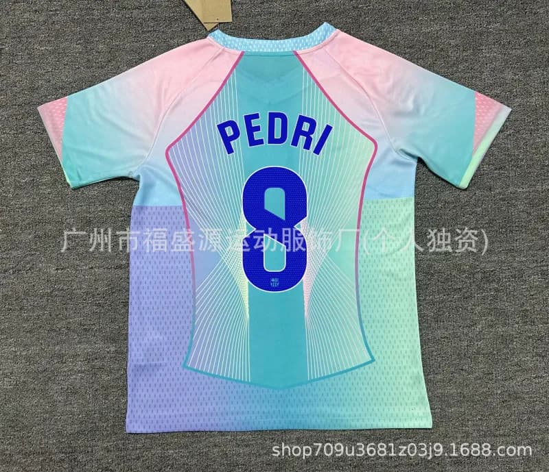 Nike Soccer Jersey Pedri #8 Gradient