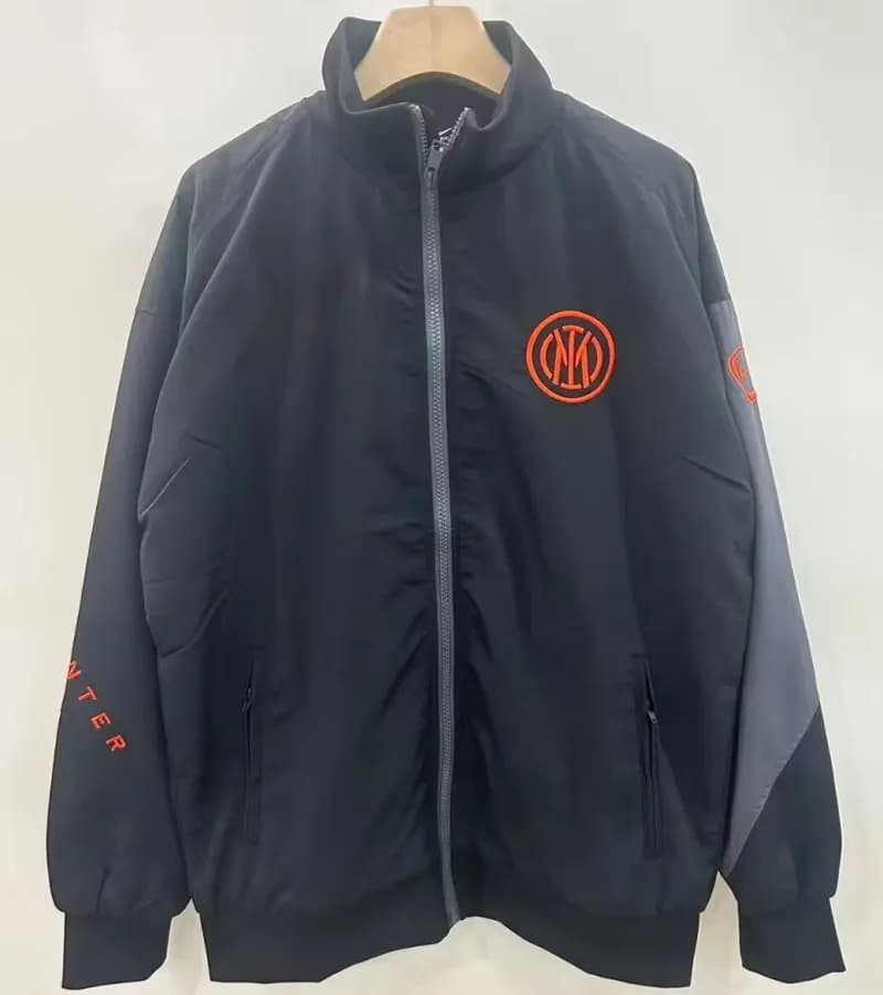 Adidas Spain National Team Jacket Red with Yellow Stripes — 国米001(刺绣标)