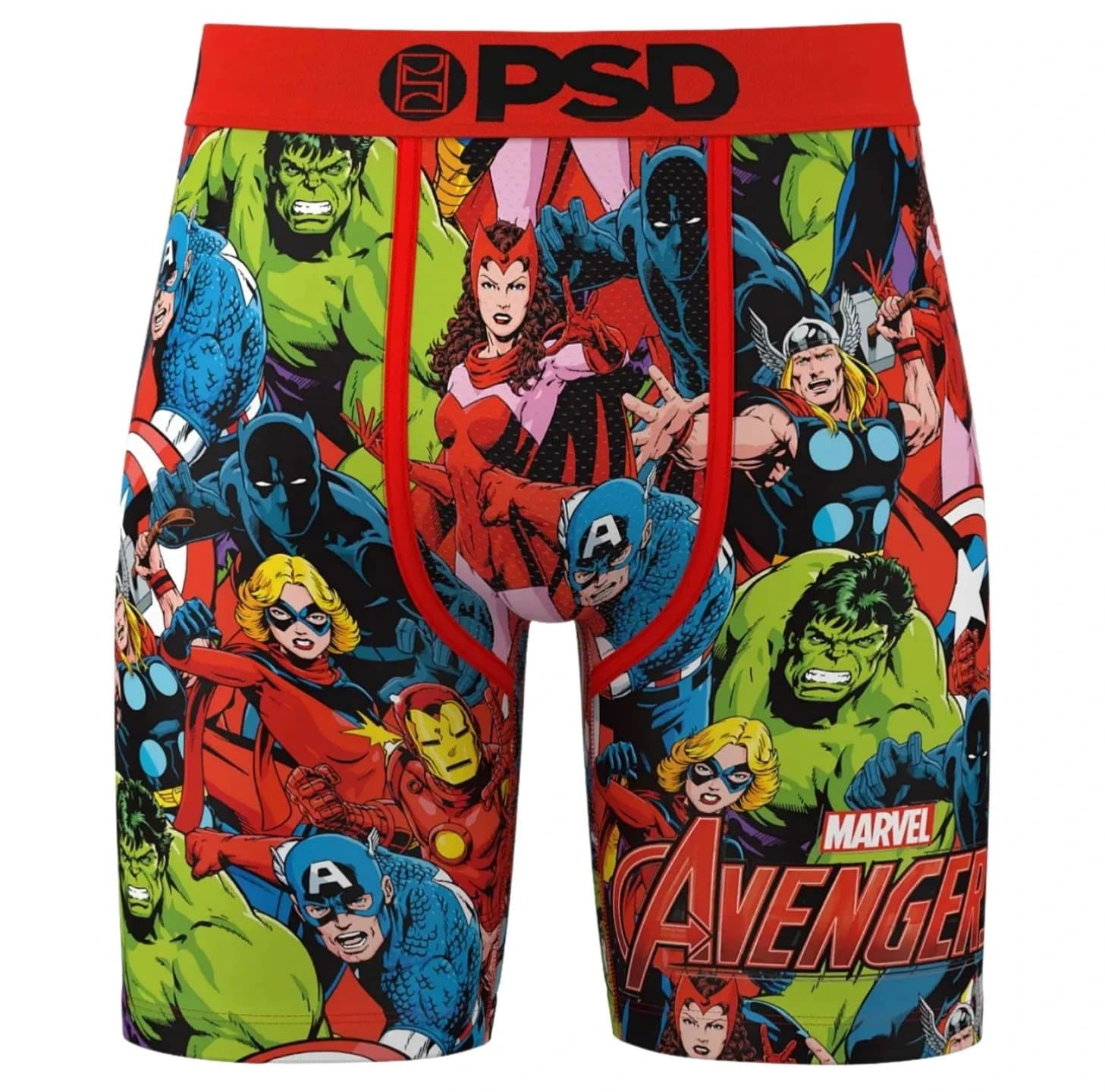 Represent × Marvel Boxer Briefs Avengers Comic Print