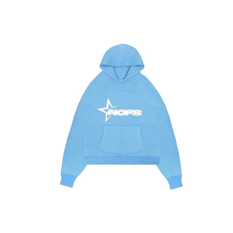 Hellstar Jogger Pants All-Over Logo — 浅蓝上衣