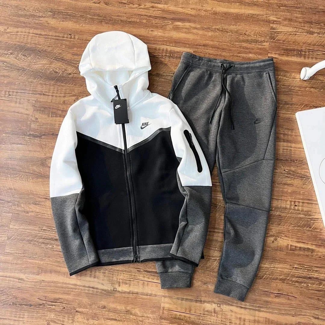 Nike Track Pants Solid White — NK-20