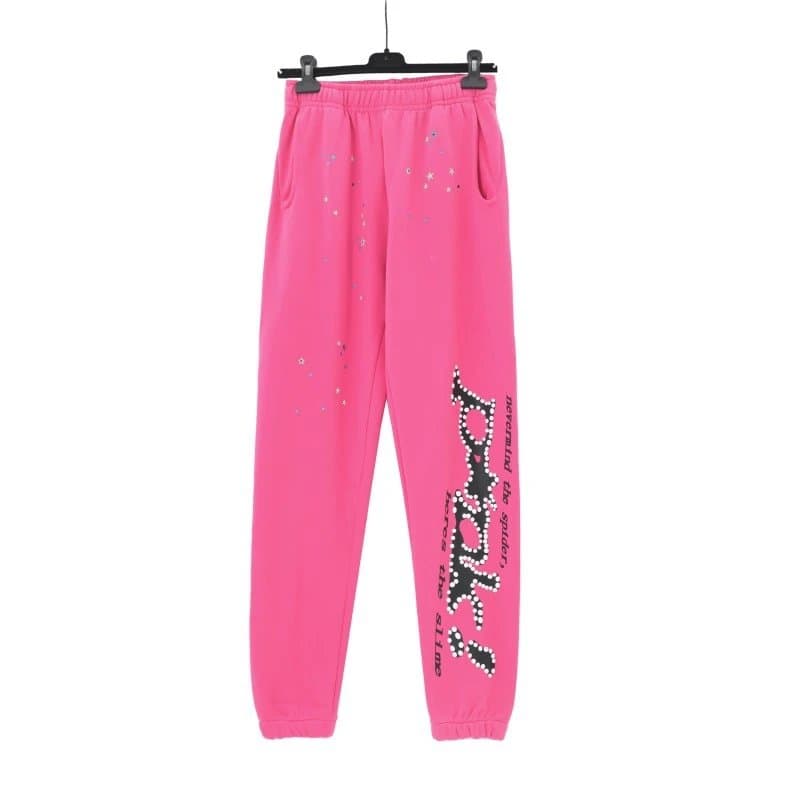 Supreme Jogger Logo Embroidered — 142—2 粉色