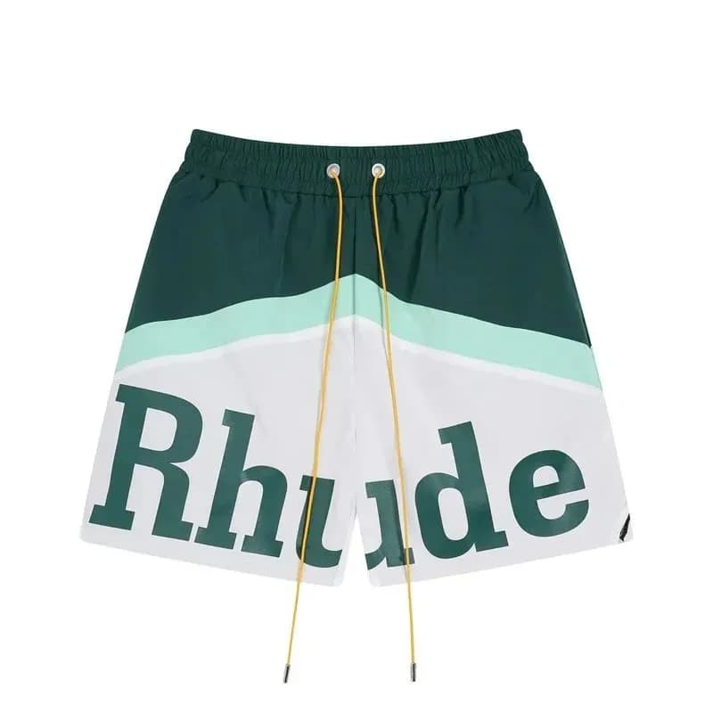 Rhude Logo Shorts Colorblock