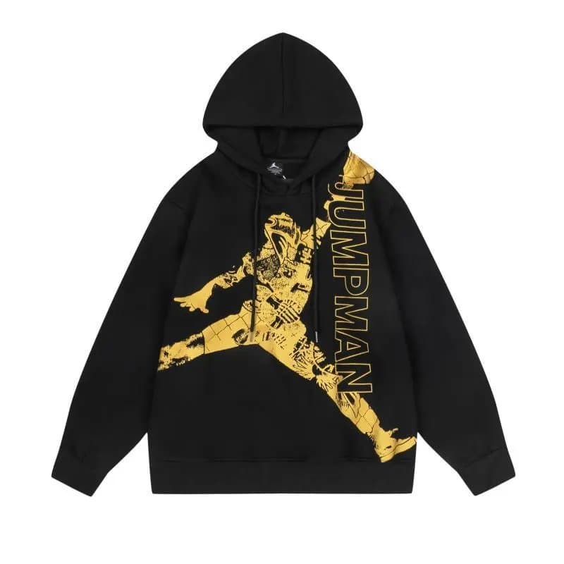 Jordan Pullover Hoodie Vertical Jumpman Logo — 13