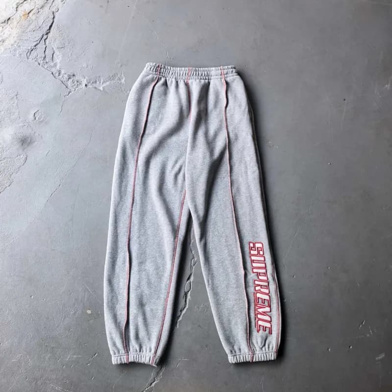 Supreme Track Pants Logo Side Stripe