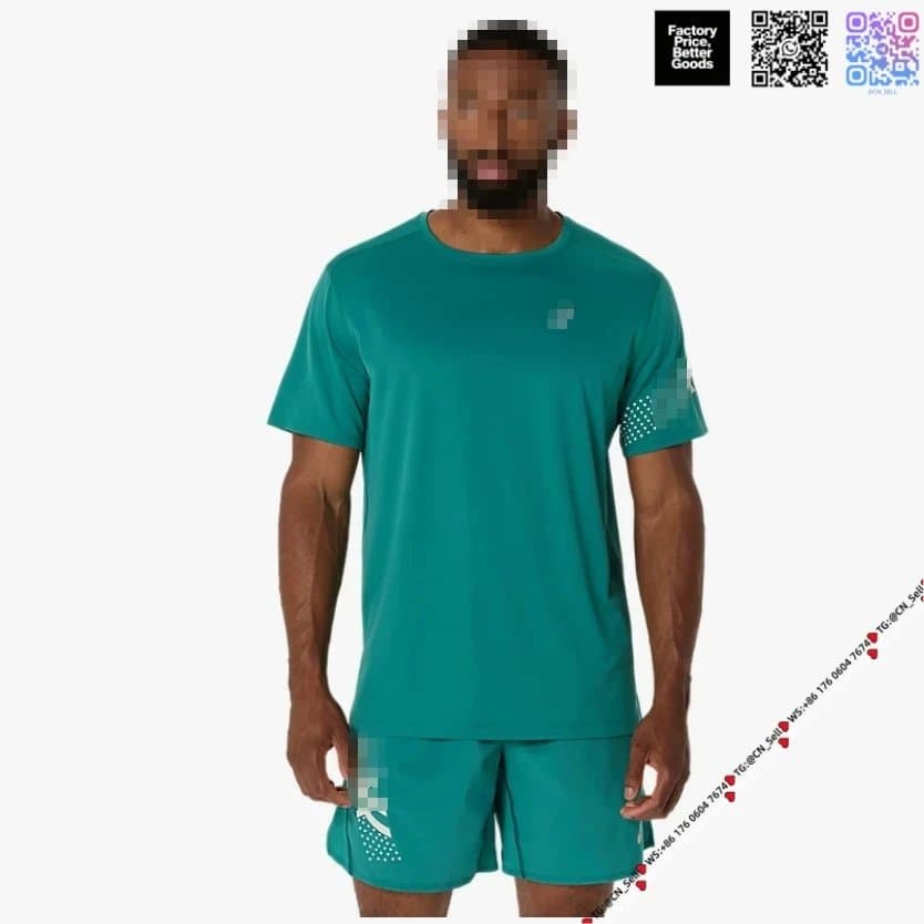 Asics Long-Sleeve Performance Top Tech Knit — 绿色套装3【Sale!】