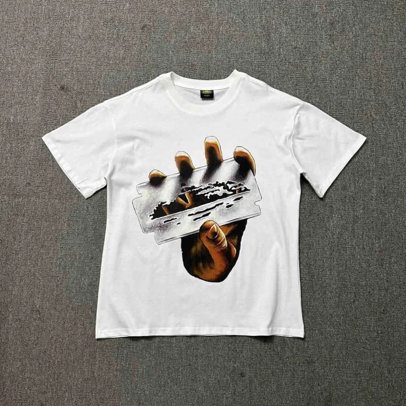 Gallery Dept. Graphic Tee Island Print — 3192 (white)