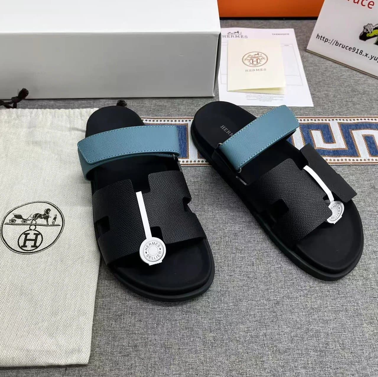 Hermès Oran Sandal Suede — 14号色