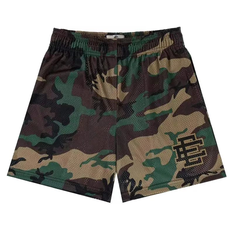C.P. Company Mesh Shorts Camo Goggle Logo