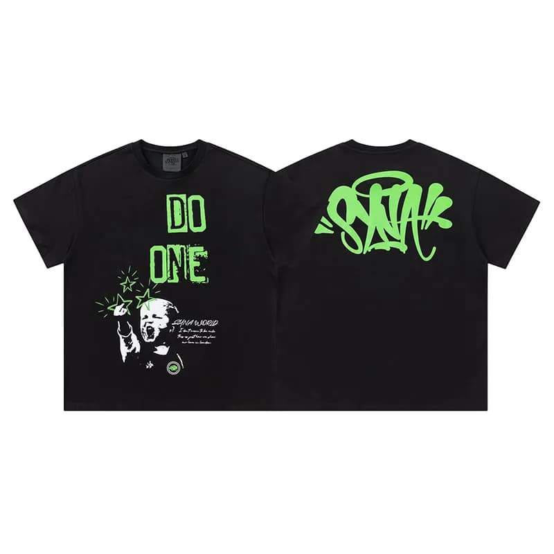 Syna World Graphic Tee SYNA Logo — Dsy-08 Black