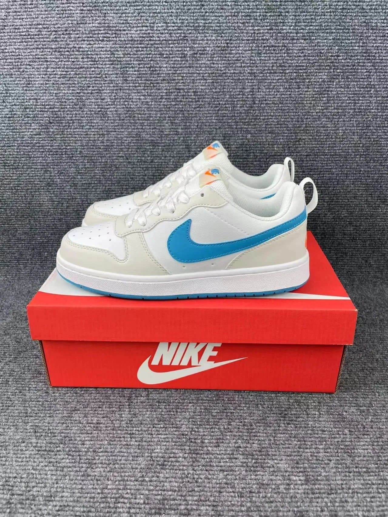 Nike Dunk Low White Grey Blue — 2代兰白