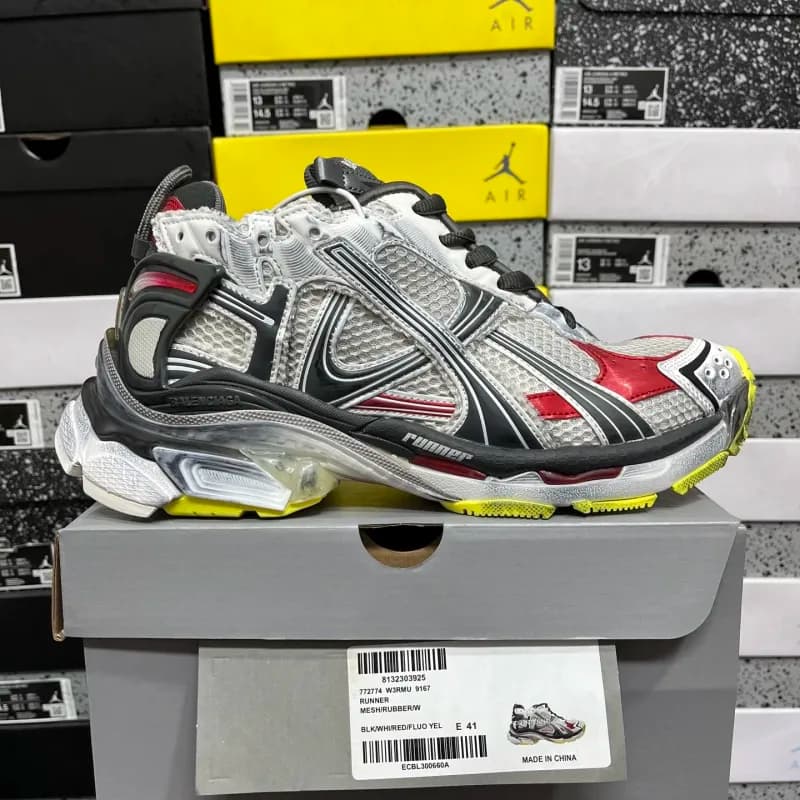 Balenciaga Speed Trainer Black/White/Fluo Yellow