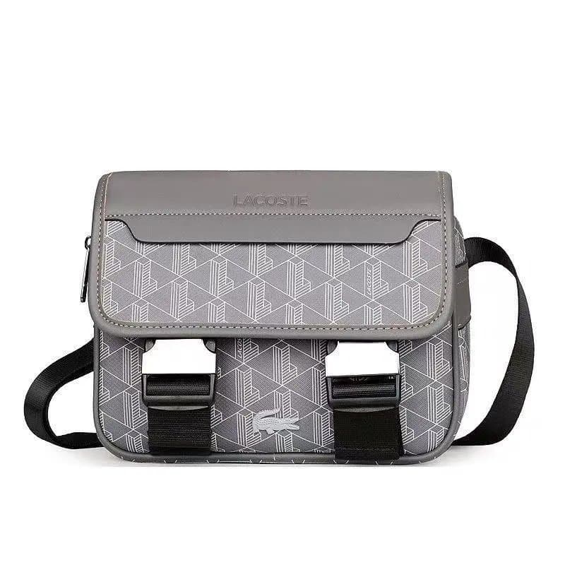 Lacoste Messenger Bag Monogram Print