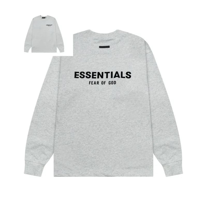 Fear of God Essentials Graphic Tee 1977 Arch Logo — A2521燕麦
