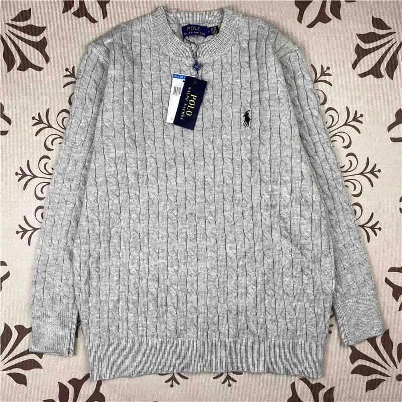 Polo Ralph Lauren Cable Knit Sweater Half-Zip — MM-005