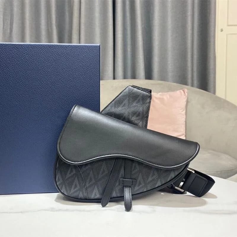 Dior Saddle Bag Oblique Print
