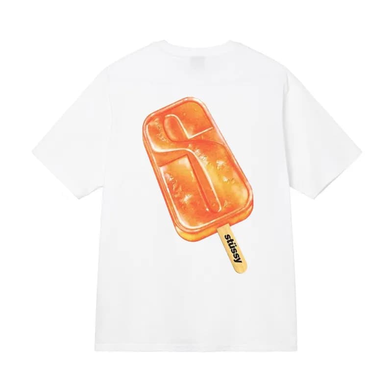 Stüssy Wizard Graphic Tee Blue Star Wizard — 白色【雪糕】