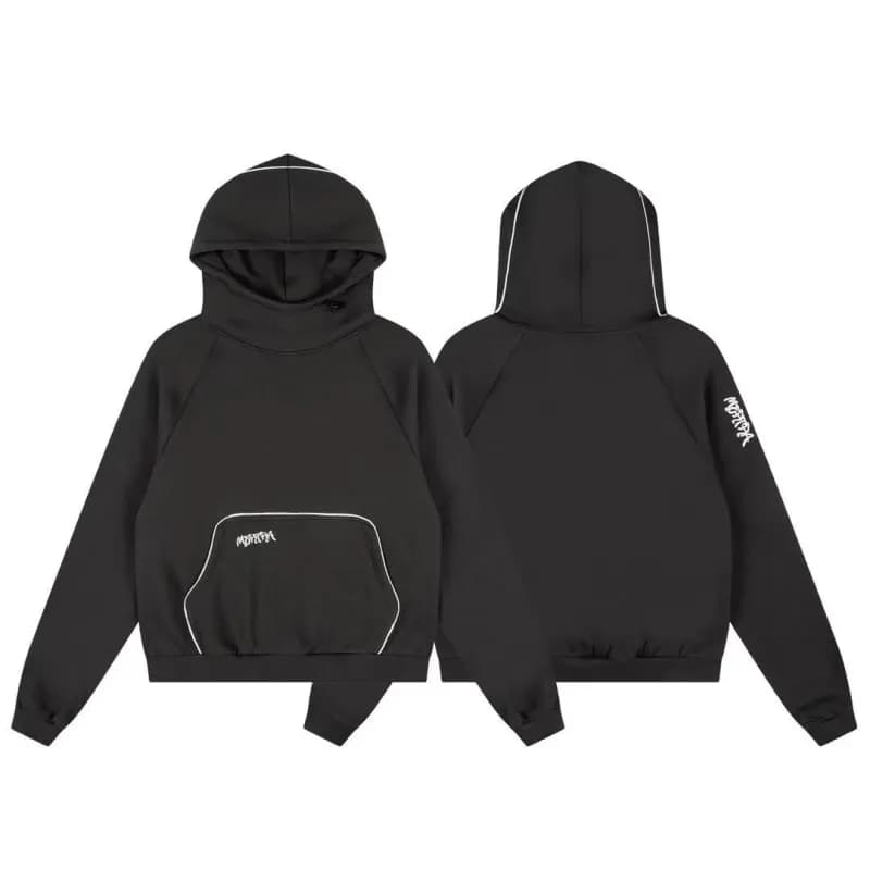 Gallery Dept. Half-Zip Windbreaker Two-Tone Logo — me-ph059黑色