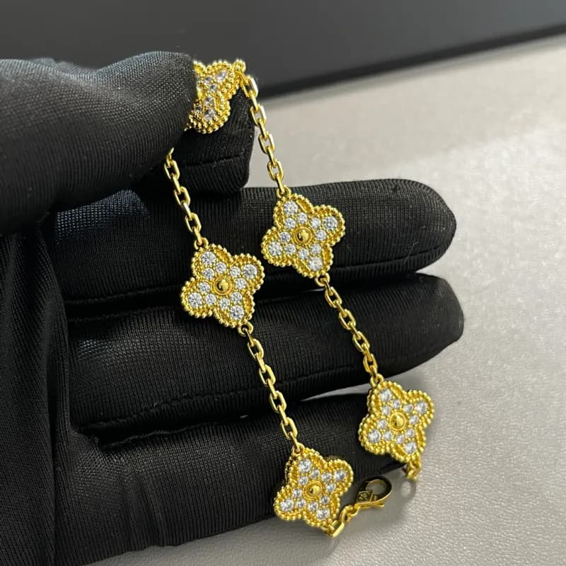 Van Cleef & Arpels Alhambra Bracelet Five Motifs