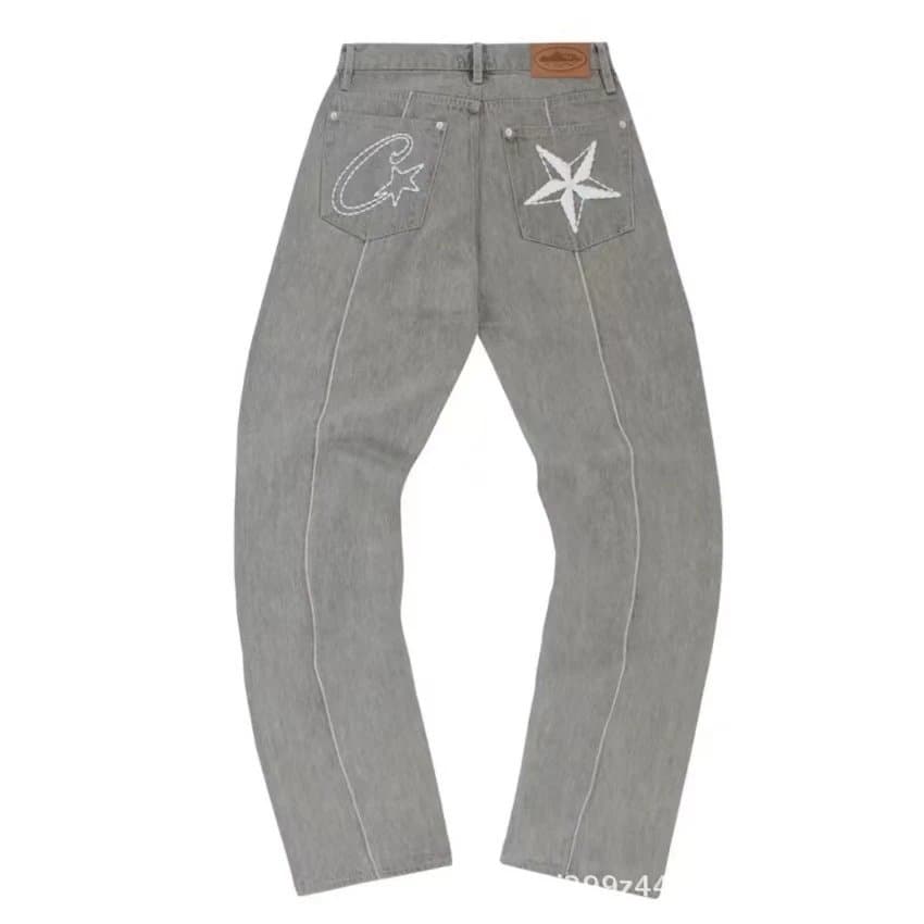 Carhartt WIP Denim Pants Embroidered Back Pockets
