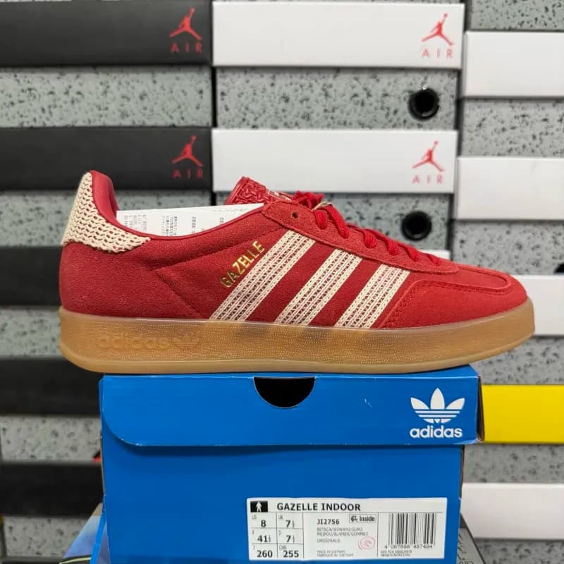 Adidas × Jordan Samba Pony Tonal — JI2756 红色