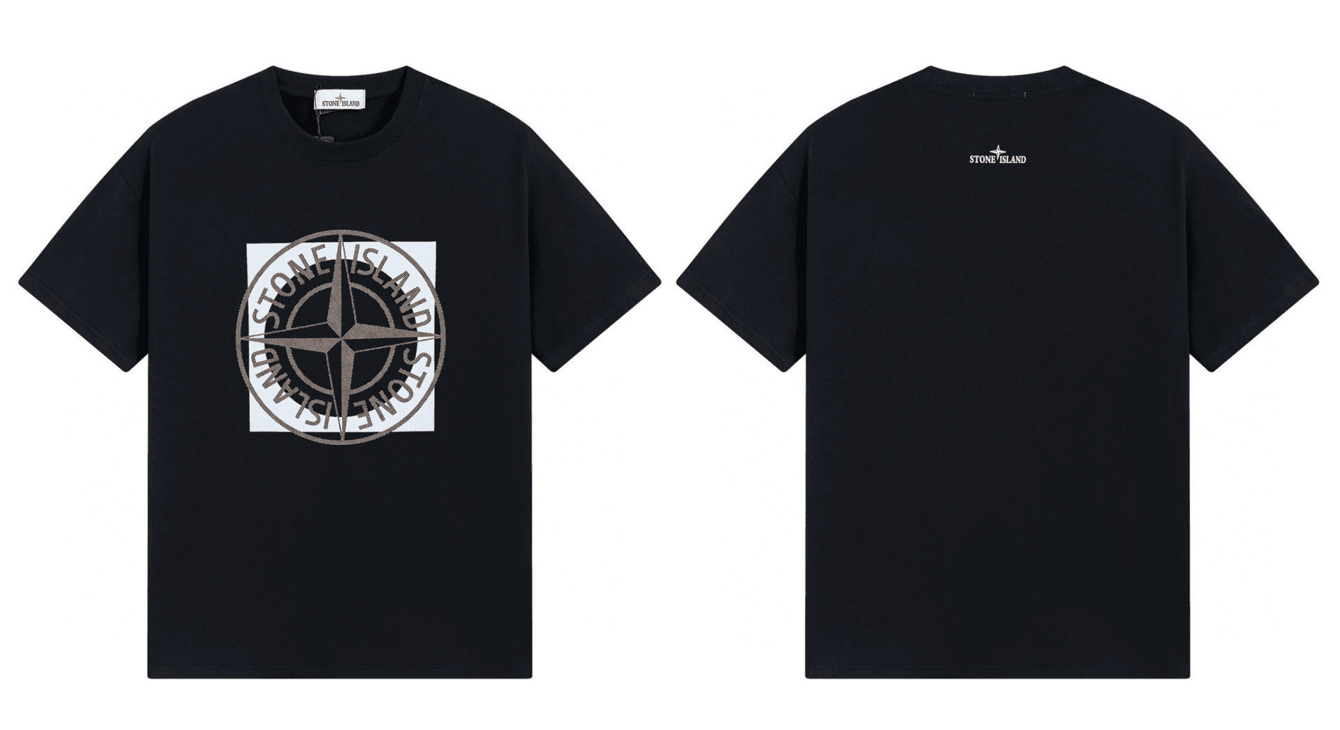 Stone Island Graphic T-Shirt Eclipse Print — 19