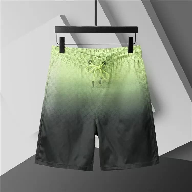 Louis Vuitton Monogram Swim Shorts All-Over Monogram — 3824黑绿色