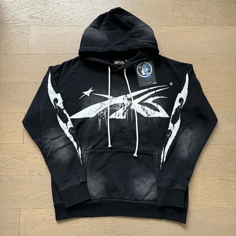 Hooded Sweatshirt Hellstar x Reebok Graphic