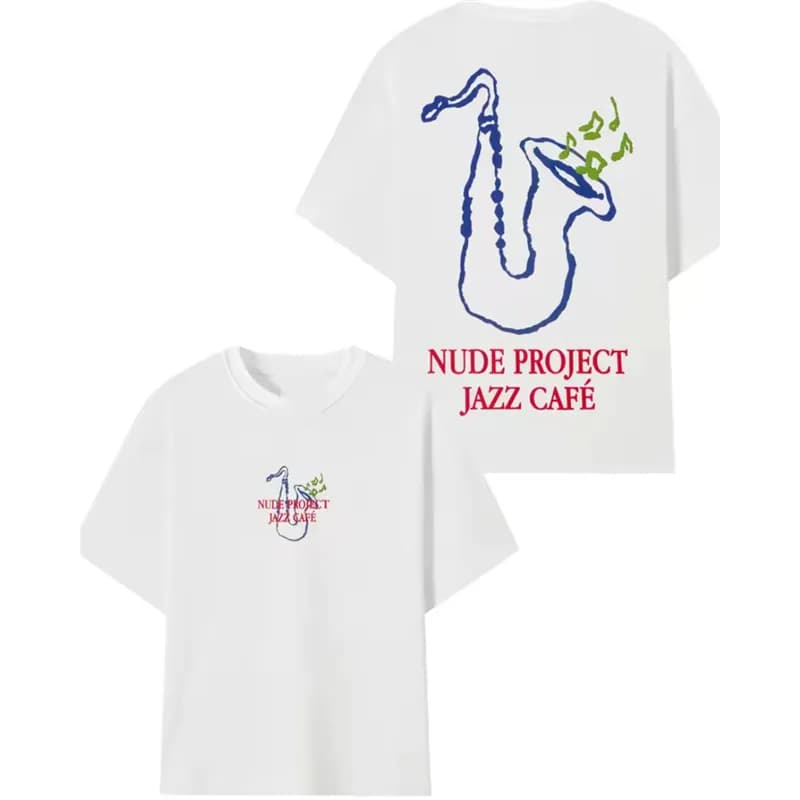 Broken Planet Graphic Tee Ice Swan Print — D