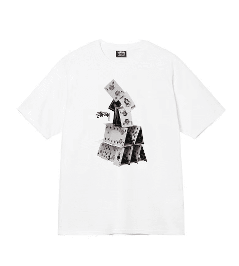 Supreme 8 Ball Tee Spray Paint — 白色【扑克02】
