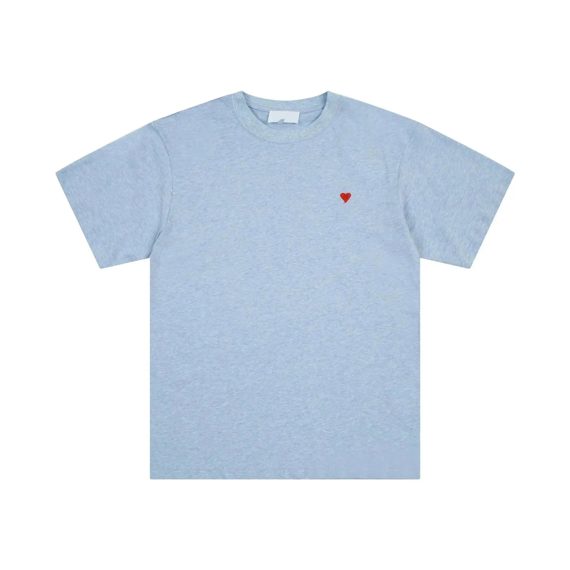 Alexander McQueen Logo T-Shirt Mini Logo — 天兰【1225小爱心彩棉款】