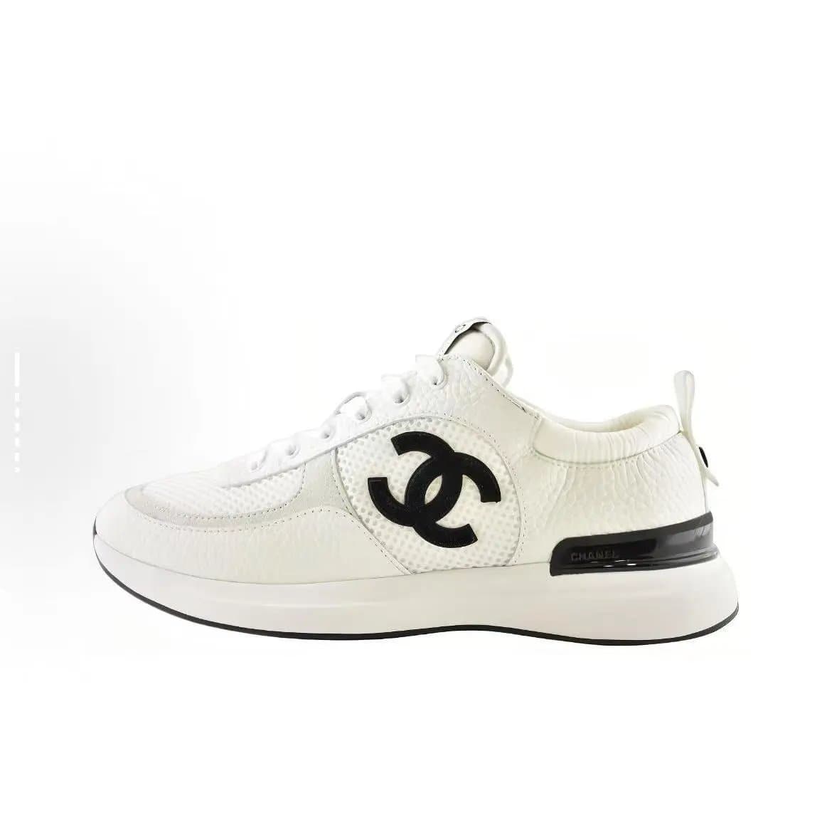 Chanel Sneaker Metallic Silver — 4