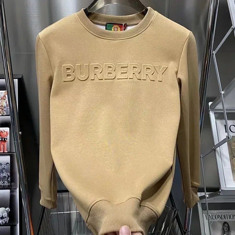 Burberry Logo Sweatshirt Embossed Logo