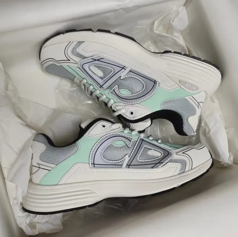 Dior B22 Sneaker Mint and Grey