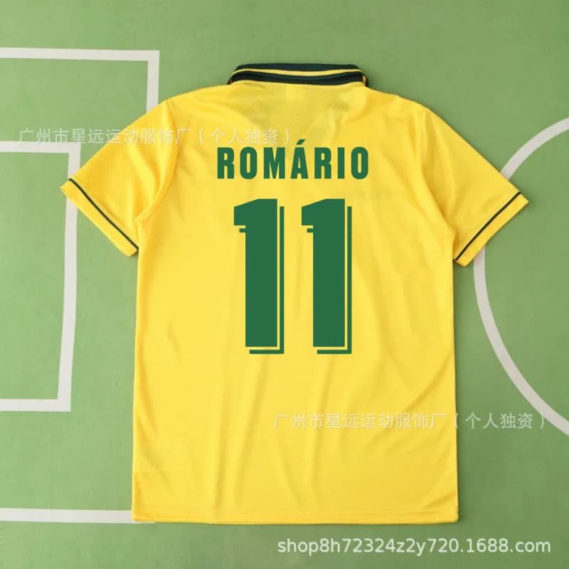 Nike Brazil National Team Jersey Romário #11