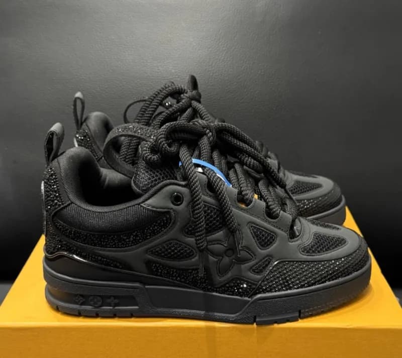 Louis Vuitton LV Trainer Crystal Embellished