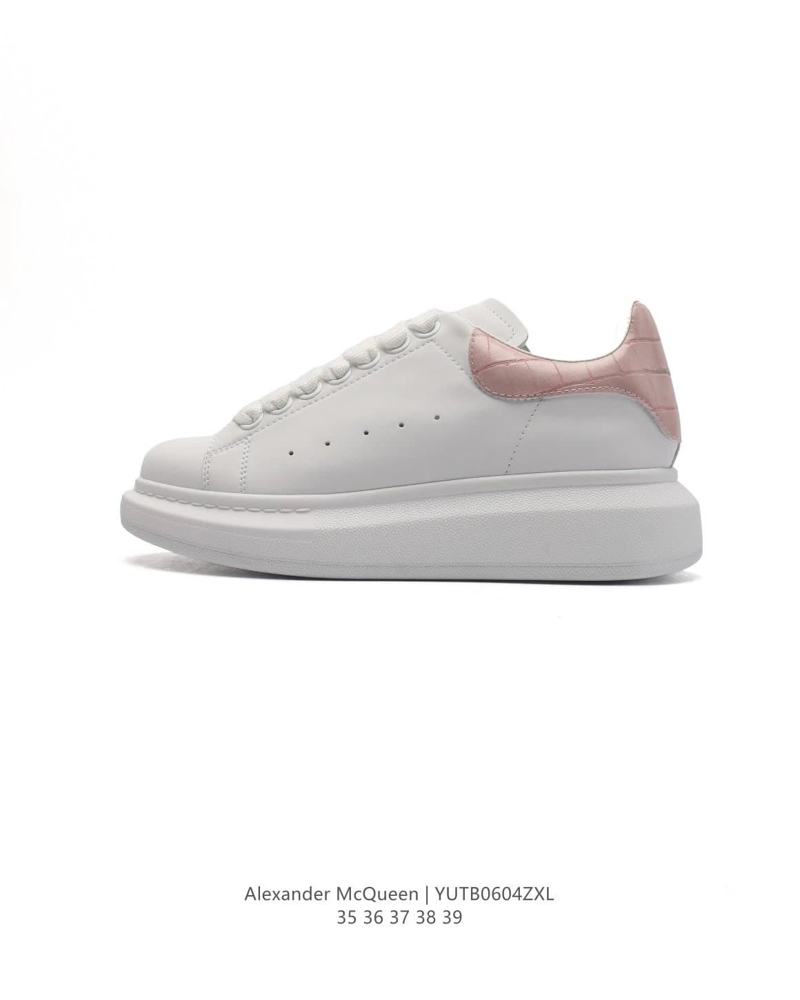 Alexander McQueen Oversized Sneaker White/Black — 01