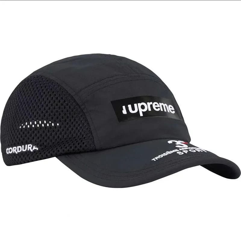 Supreme × Travis Scott Cordura Cap Black
