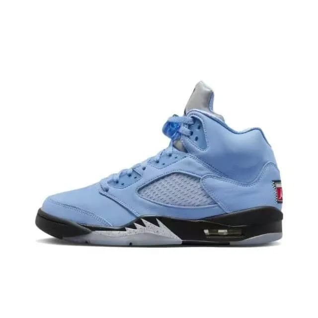 Air Jordan 5 Fire Red — 北卡蓝