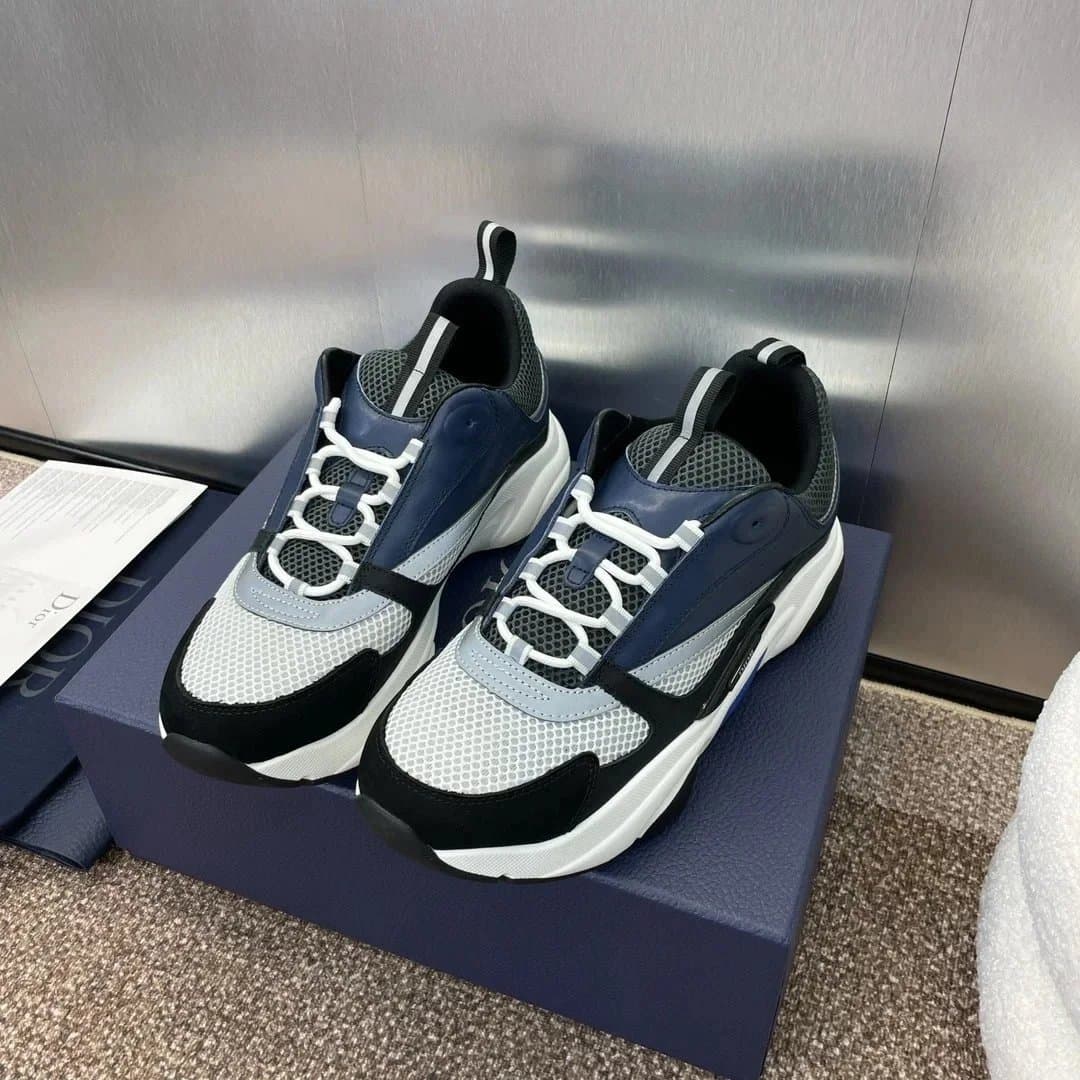 Dior B22 Sneaker Black Grey — 081202248