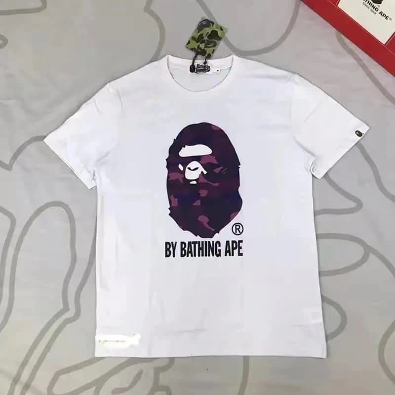 BAPE Ape Head Tee Text Logo — 22